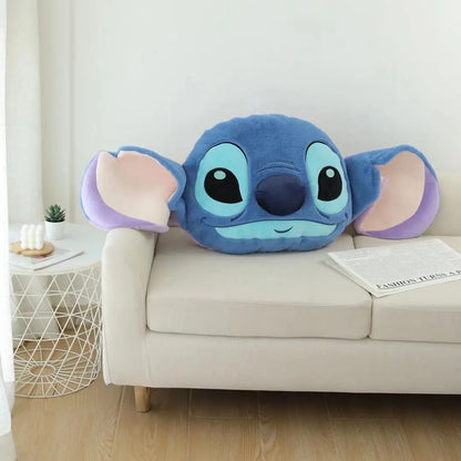 45-110cmGenuine Disney Stitch Double Sided Pillow Cushion Kawaii Soft Stuffed Animal Anime Cartoon Room Decor Kids Birthday Gift