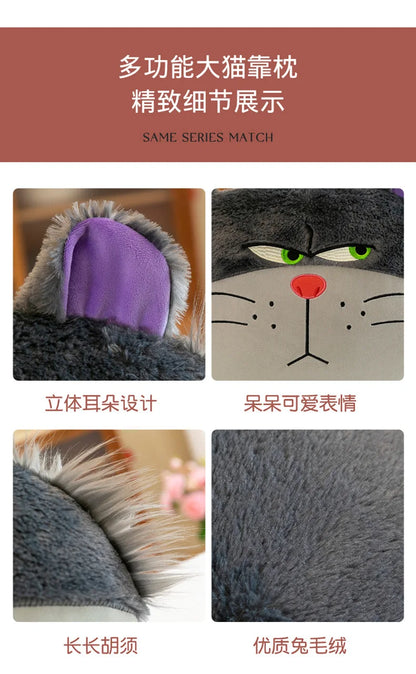 Disney Lucifer Cat Figure Doll Cartoon Anime Plush Toy Netflix Cinderella Villain Cat Doll Birthday Girls Disney Gift Plush Toy