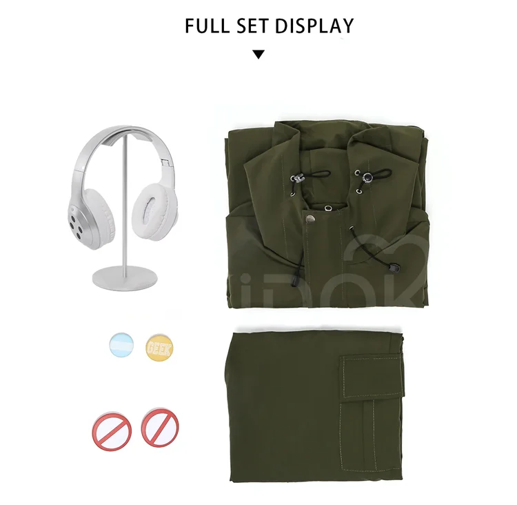 Brief Cosplay Costume Anime【S-2XL】Dokidoki-R Men Cosplay Geekboy Brief Backpack Panty Plus Size Male Cosplay