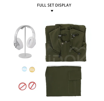 Brief Cosplay Costume Anime【S-2XL】Dokidoki-R Men Cosplay Geekboy Brief Backpack Panty Plus Size Male Cosplay