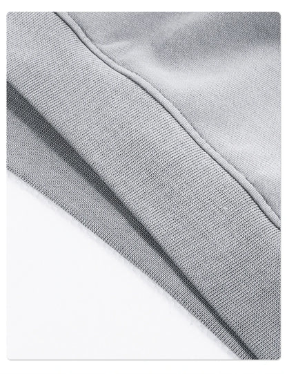 ZODF Summer Autumn Man Washed Sleeveless Hoodies For Men Unisex Loose Edge Distressed 380gsm Cotton Hooded Pullovers HY1097