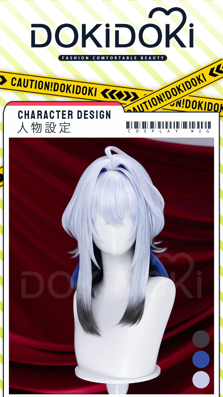 IN STOCK Luuk Hcrsscn Galbrenr Zani Ciaccona Camellya Scar Danjin Youhu Wig Game Wuthering Waves DokiDoki Women Men Wig Free Cap