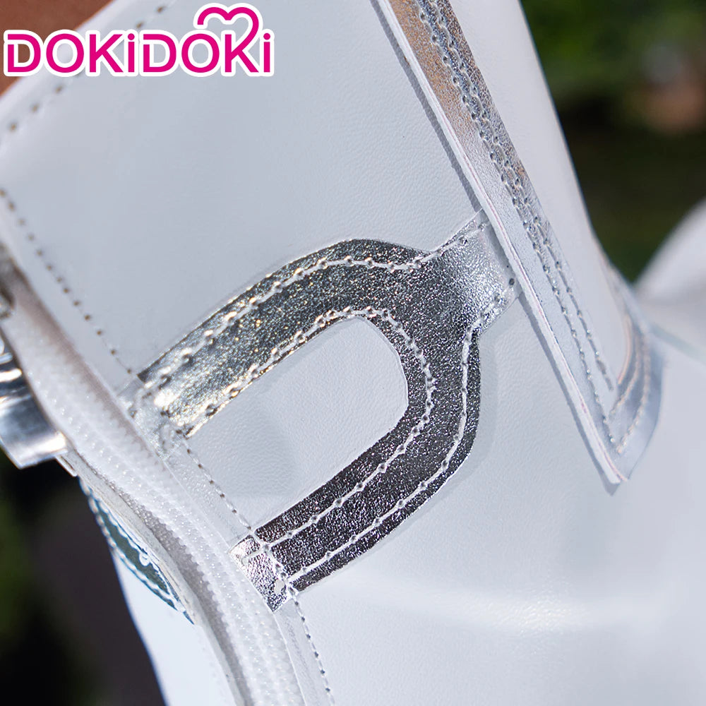 Yuuki Asuna Cosplay Shoes Anime Sword Art Online Cosplay DokiDoki Women White Shoes Yuuki Asuna Cosplay