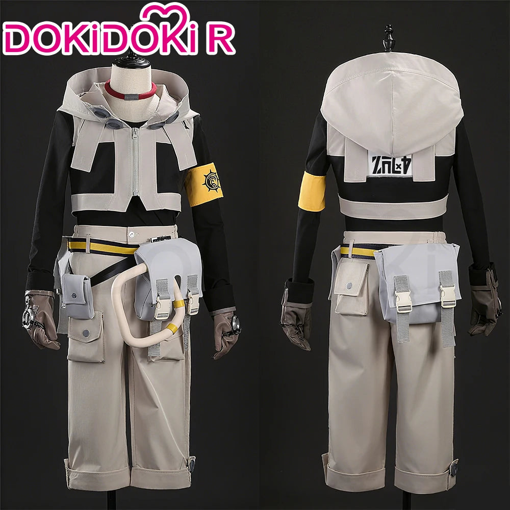 Riyo Rudo Cosplay Anime Gachiakuta【XS-3XL】DokiDoki-R Women Men Costume Rudo Surebrec Li Glaze Riyo Cosplay Wig Plus Size