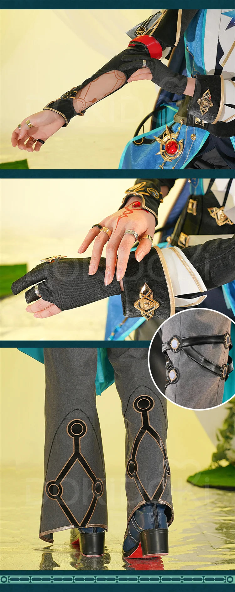 IN STOCK Anaxa Cosplay Costume Game Honkai: Star Rail【S-3XL】DokiDoki-R Halloween HSR Amphoreus Anaxa Costume Plus Size