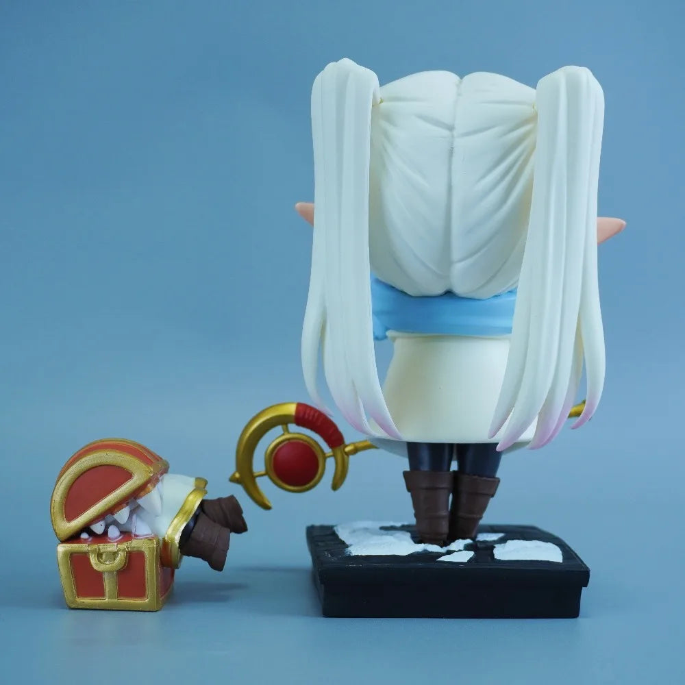 17.5cm Anime Beyond Journey’s End Frieren PVC Action Figure Desktop Ornament Collectible Model Toy Gift