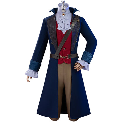 P Cosplay Costume Game Cosplay【S-2XL】DokiDoki-R Men Game Costume Medieval Suit P Cosplay Plus Size