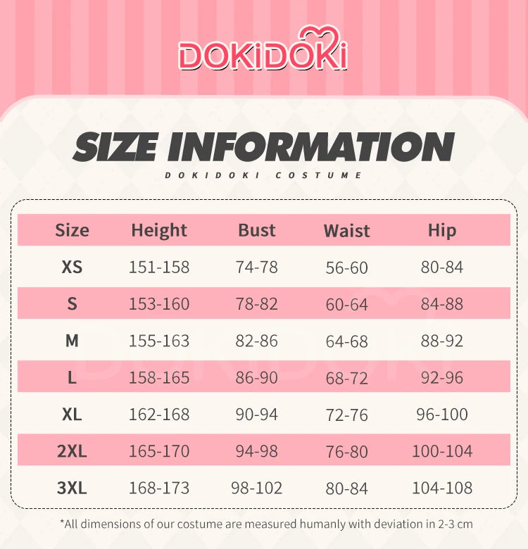 IN STOCK Ayase Momo Maid Cosplay Costume Anime Dandadan【XS-3XL】DokiDoki-N Women Maid Cute Dress DAN DA DA Momo Ayase Plus Size