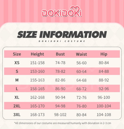 IN STOCK Ayase Momo Maid Cosplay Costume Anime Dandadan【XS-3XL】DokiDoki-N Women Maid Cute Dress DAN DA DA Momo Ayase Plus Size