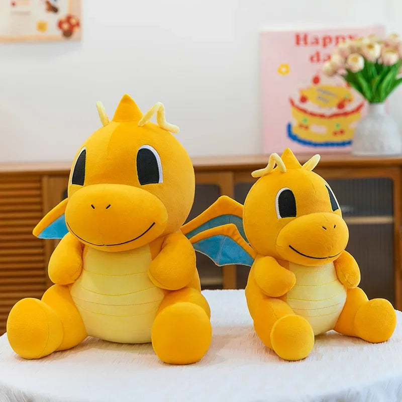 17/47cm Dragonite Pokemon Pillow Doll Lucario Plush Pokémon Plushie Anime Stuffed Toys Charizard Birthday Soft Gift for Children
