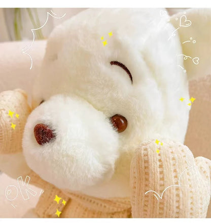 25CM-70CM Disney Winnie The Pooh Bear Doll Winter Limited Cartoon Plush Toy Cute Anime Kawaii Companion Children's Birthday Gift