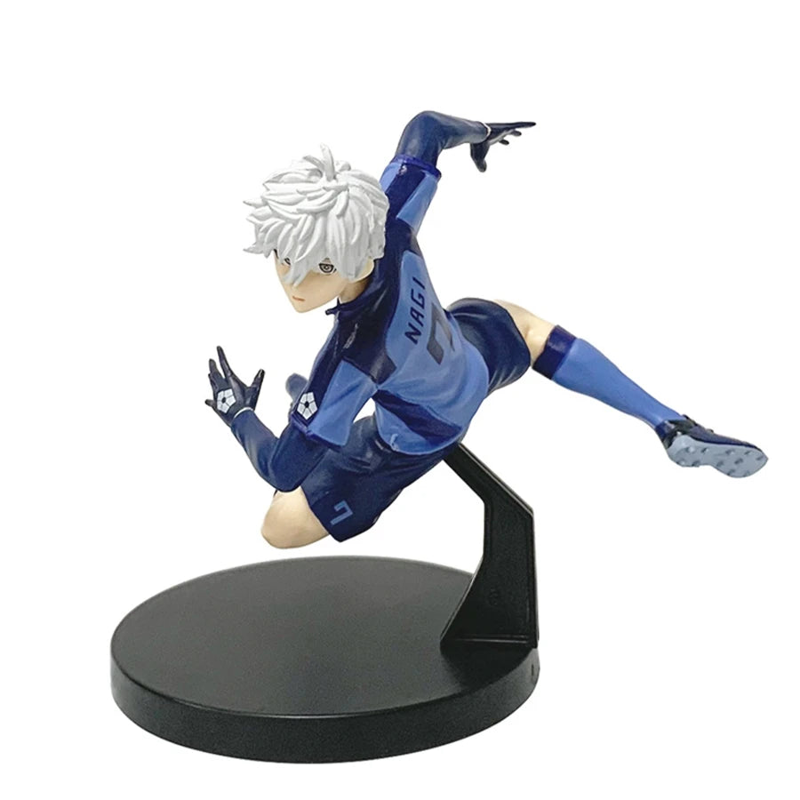 14cm Blue Lock Anime Figure Full Dress Nagi Seishirou Handsome Mikage Reo Action Figure Room Decorations Collection Model Toys