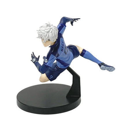 14cm Blue Lock Anime Figure Full Dress Nagi Seishirou Handsome Mikage Reo Action Figure Room Decorations Collection Model Toys