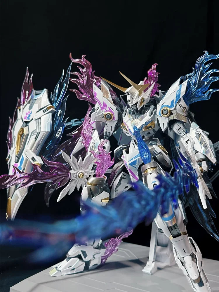 1/100 Snaa Blaze Emperor Ver. Phantom Flame Spirit Mecha Model with Articulated Joints Action Figure Gift