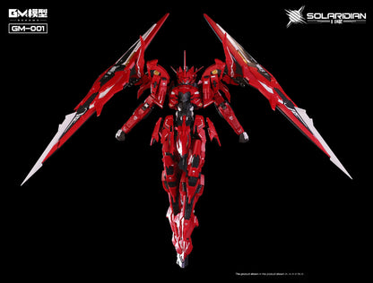 1/72 GM-GODOMO GM-001 Solaridian Series Pre-Assembled Alloy Skeleton Action Figure Detachable Parts Assembly Model Toy Boy Gifts