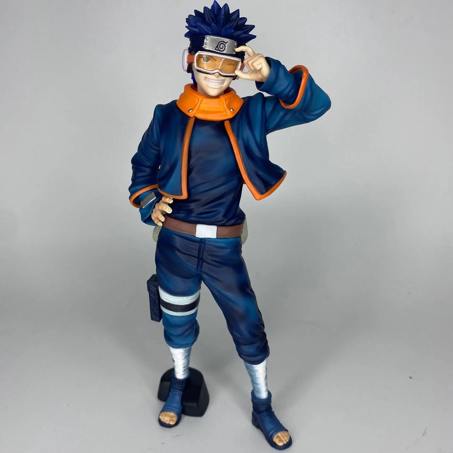 24cm Naruto Obito Uchiha Anime Figurine JG Childhood Uchiha Obito Model Standing Statue Figure Collectable Ornaments Boy ToyGift