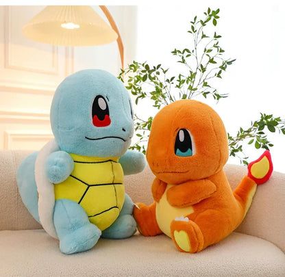 35/80cm Charmander Pokemon Plush Toys Large Anime Doll Cute Pillow Giant Pokémon Plushie Squirtle Stuffed Gift for Kid Christmas
