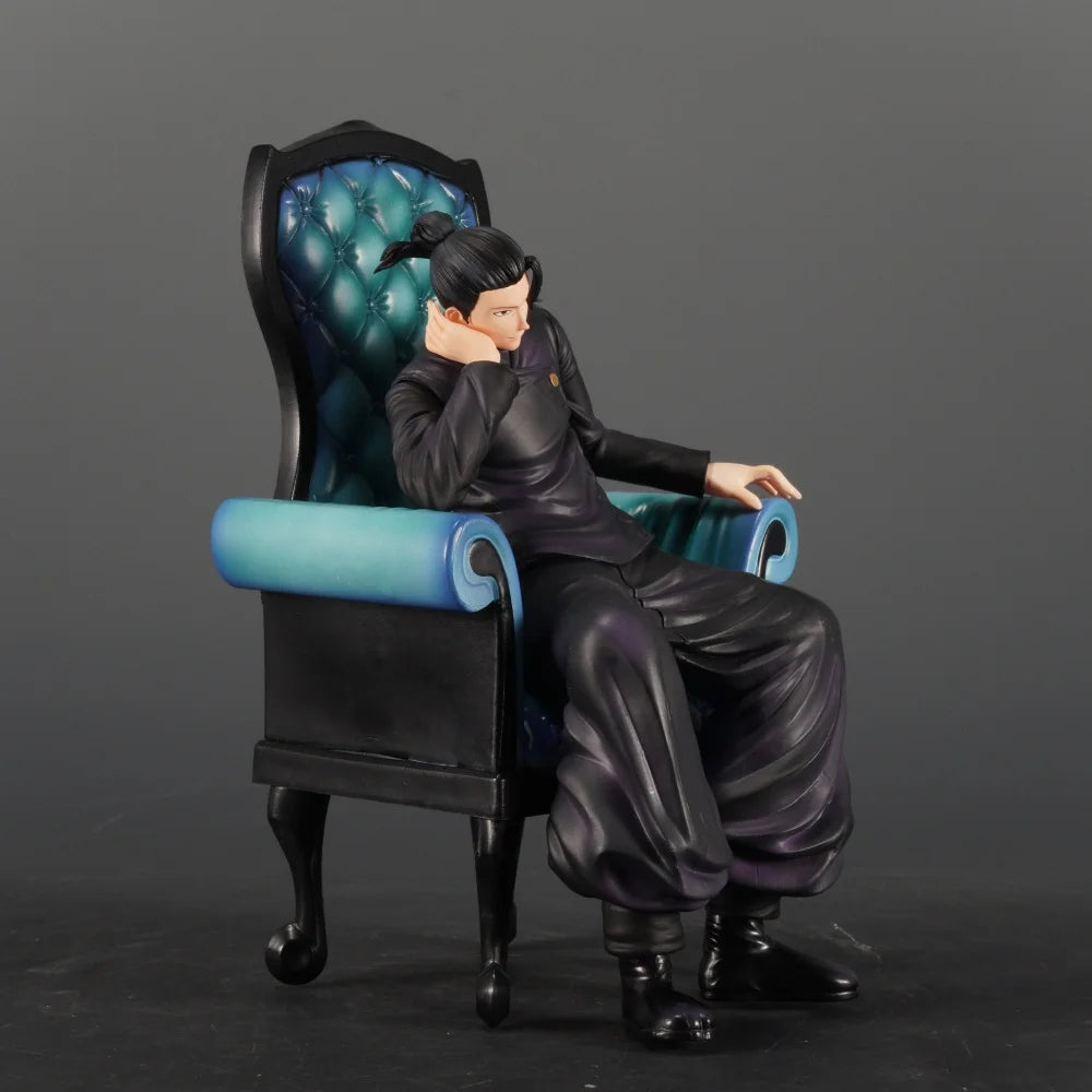 24cm Anime Jujutsu Kaisen PVC Action Figure Geto Suguru Gojo Satoru Statue Model Toy Gift