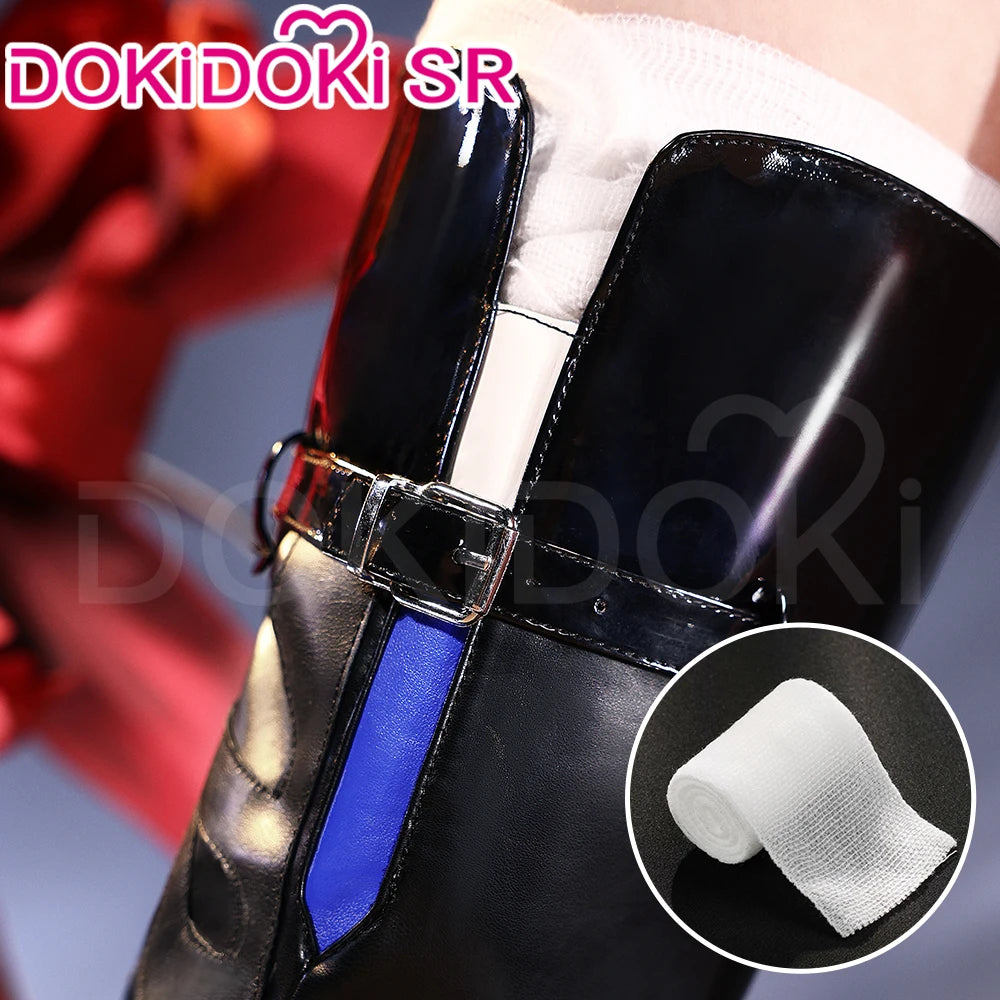 Acheron Cosplay Shoes Game Honkai: Star Rail Cosplay DokiDoki-SR Honkai Female Cosplay Acheron Shoes Boots