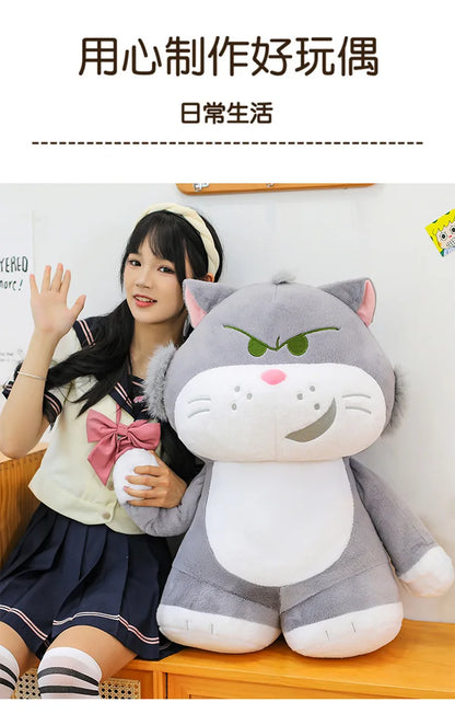 35/50/60cm Big Size Lucifer Disney Anime Plush Stuffed Doll Kawaii Room Decoration Plushie Children Pillow Ornament Holiday Gift