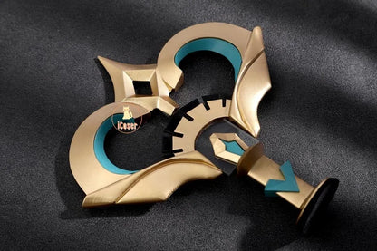 Genshin Impact Sandrone Cosplay Costume Wig Marionette Dress Headwear Eleven Fatui Harbingers Halloween Women Girls Role Play