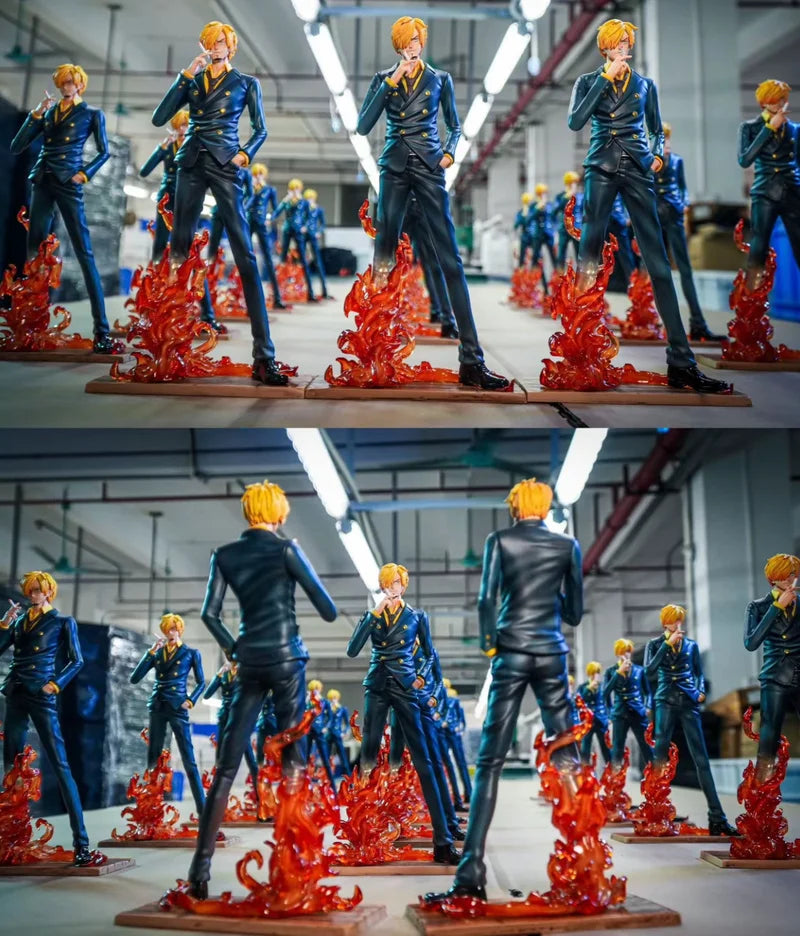 2025 One Piece Jt Model Sanji Diable Jambe Anime Doll Standing Statue Sanji Tailcoat Post Timeskip Figurine Collectible Toy Gift