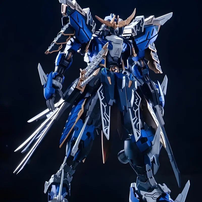 1/100 Date Masamune&Sanada Yukimura Series Alloy Die Casting Frame Action Figure Robot Ninja Assembly Model Desktop Decore Gifts