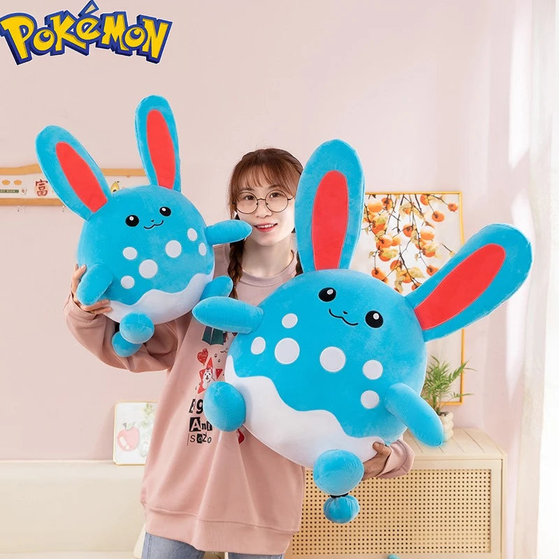 35/50/70CM Big Size Pokemon Azumarill Plushies Cartoon Anime Plush Pillow Soft Doll Kawaii Stuffed Plushie Give Gift To Children