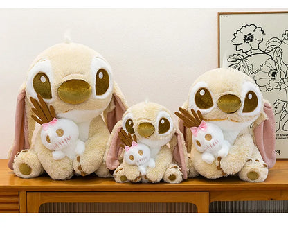 35/45/60cm Big Size Stitch Lilo & Stitch Anime Plush Stuffed Doll Kawaii Disney Plushies Decorated Pillow Children Holiday Gift