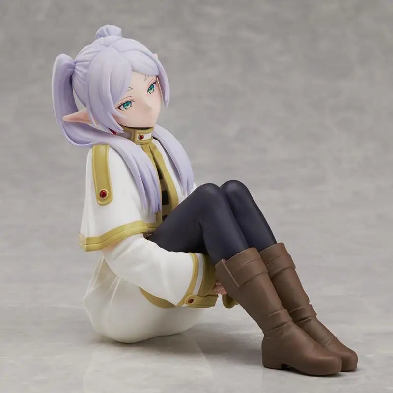 11CM Anime Sousou no Frieren Frieren Noodle Stopper Figure Desktop Decorate Anime Model Toy Gift Aciton Figure PVC Toys