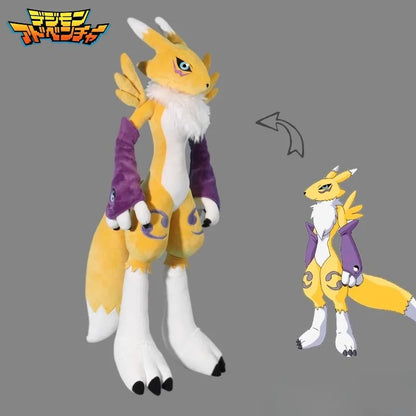 170CM Super Big Size Digimon Renamon Youkomon Plushies Cartoon Anime Stuffed Kawaii Ornaments Children Toy Comfortable Doll Gift