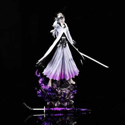 New Anime Bleach Figurine Kurosaki Ichigo Ulquiorra Cifer Action Figures Hollowfication Collection Statue Model Birthday Gifts