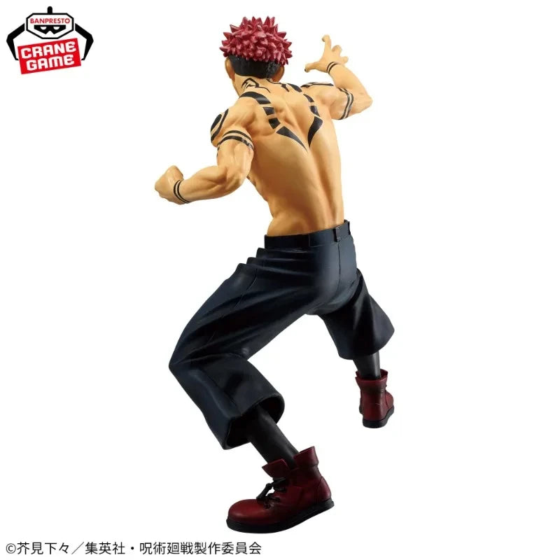 Bandai In Stock Original Banpresto Jujutsu Kaisen Ryomen Sukuna Pvc 21Cm Anime Action Figure Model Collection Boxed Toys Gifts