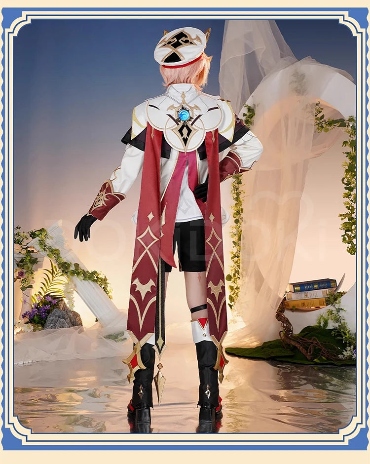 Dahlia Cosplay Costume Game Genshin Impact【S-2XL】DokiDoki-R Mondstadt Dahlia Cosplay Men Costume Halloween Plus Size