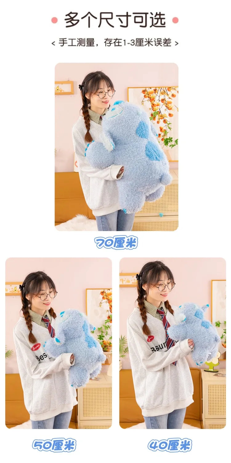 50/70cm Big Size Disney Stitch Pooh Bear Cartoon Anime Plush Stuffed Doll Room Decoration Stuffed Animal Pillow Ornamental Gift