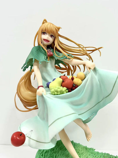 Spice And Wolf Holo The Wise Wolf 7th Generation Figure Fragrant Fruit Theme Collectible Model Doll Decorative Ornament Statue