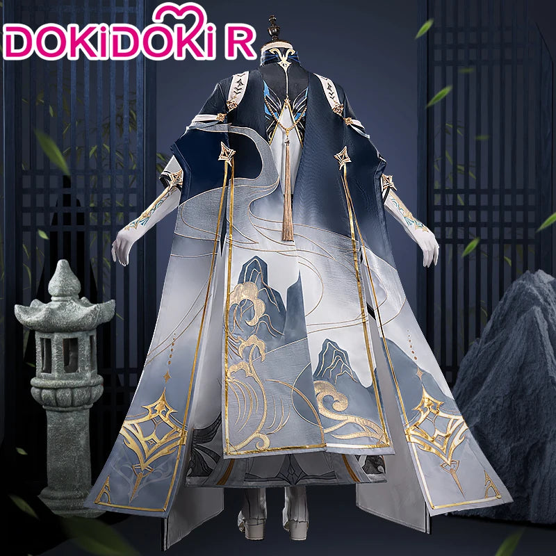 Zayne Cosplay Costume Game Love and Deepspace Cosplay DokiDoki-R Men Costume Lishen Zayne Cascading Clouds Cosplay Christmas