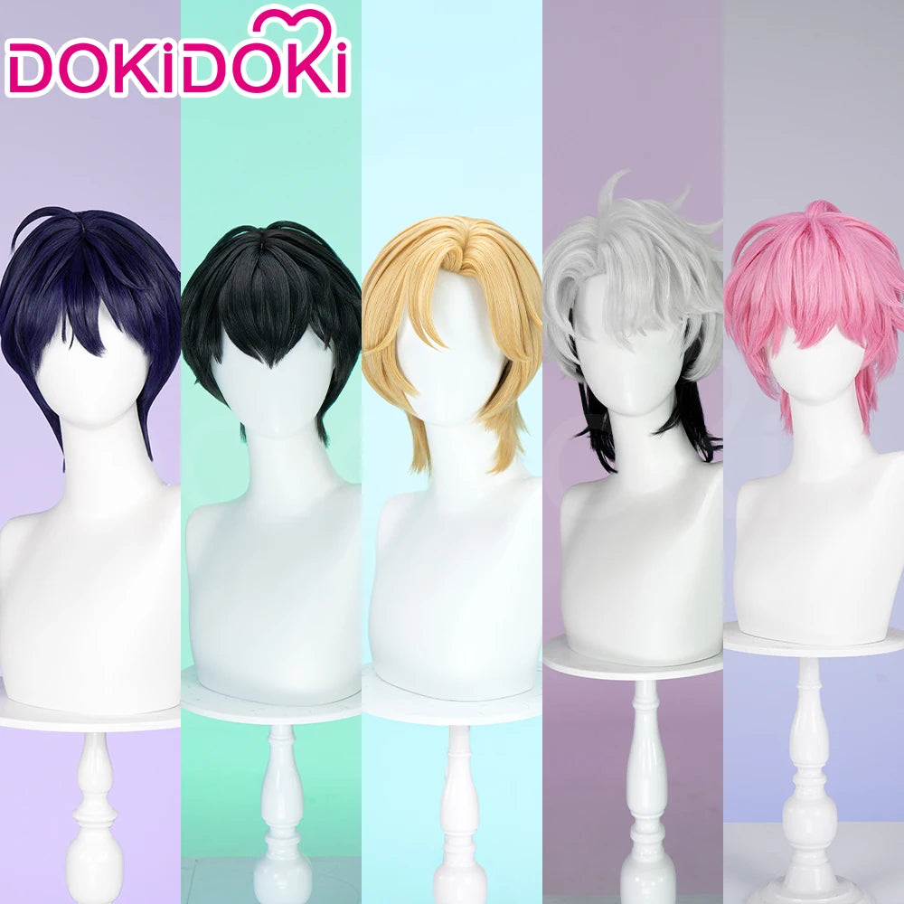 IN STOCK Bamby Nam Yejun Noah Eunho Hamin Wig Virtual Group PLAVE Cosplay Wig DokiDoki Men 35cm Short Hair Cosplay Free Wig Cap