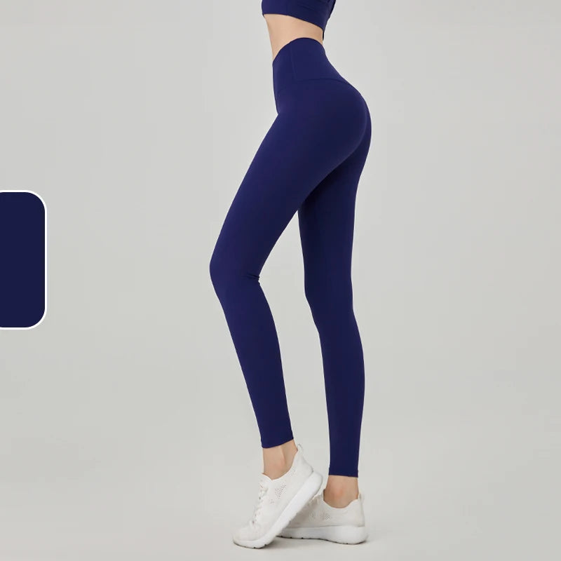 2025 Codex Seamless Yoga Leggings Women’s Sports Tights Gym Workout Fitness Pants Athletic Wear - Night Sea / L