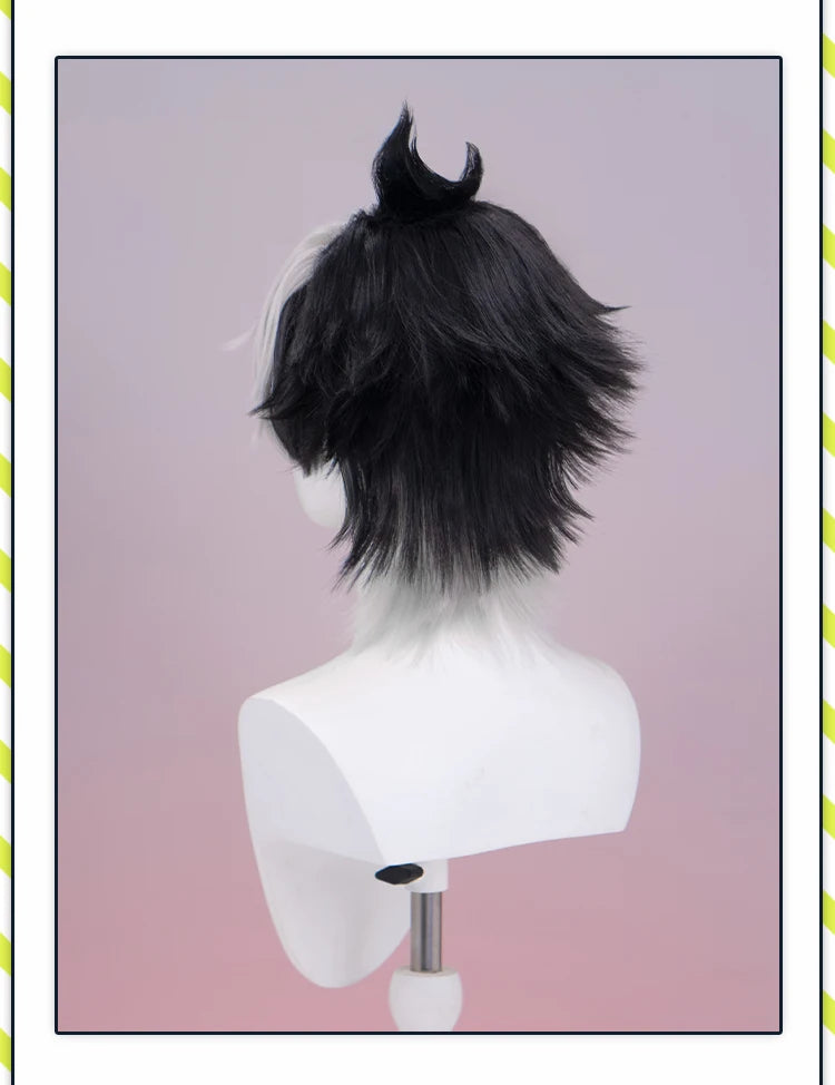 IN STOCK Komano Manato Lighter Wig Game Zenless Zone Zero Cosplay DokiDoki 32cm Short Hair ZZZ Sons of Calydon Cosplay Free Wig