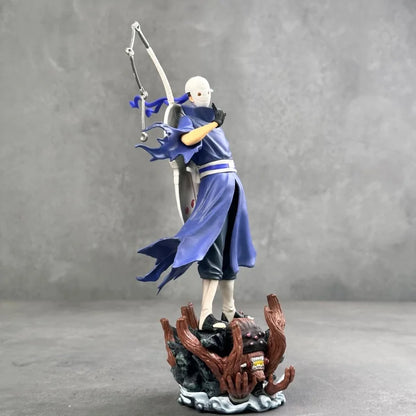 New Naruto Anime Figures Uchiha Obito Standing Posture Double Headed Sculpture Action Doll Pvc Model Statue Ornament Toys Gifts