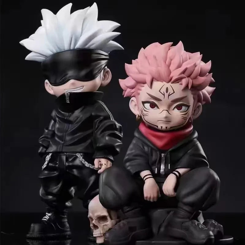 Jujutsu Kaisen Anime Figure 3 Style Satoru Gojo Action Figure Lord of the Curse Sukuna Figurine Collection Model Doll Toys Gifts