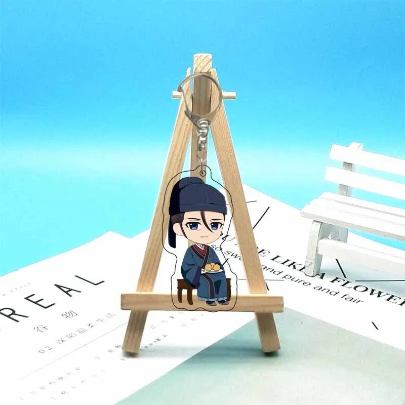 Anime The Apothecary Diaries Maomao Keychain Jinshi Gyokuyou Cosplay Gaoshun Lihua Rouran Backpack Pendant Kids Birthday Gifts