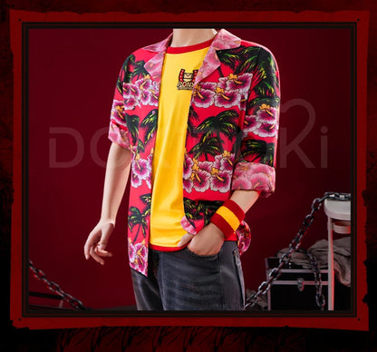 IN STOCK Anya Curly Daisuke Cosplay Costume Game Mouthwashing【XS-3XL】DokiDoki-R Uniform Halloween Anya Cosplay Wig Plus Size