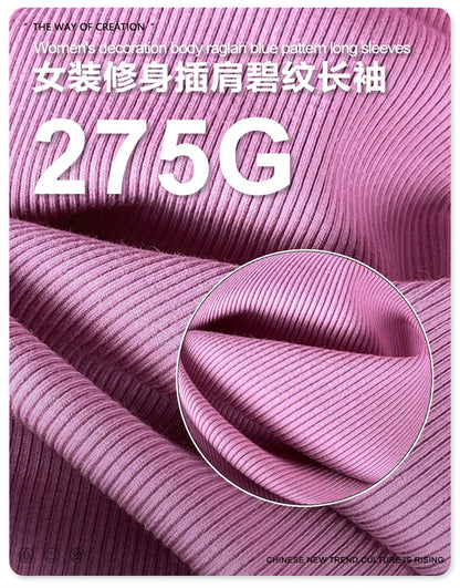 ZODF Sexy Women Autumn Washed 275gsm Hooded T Shirt Ladies Girls Slim Fit Distressed Side Pleated T-Shirts Tees HY1149