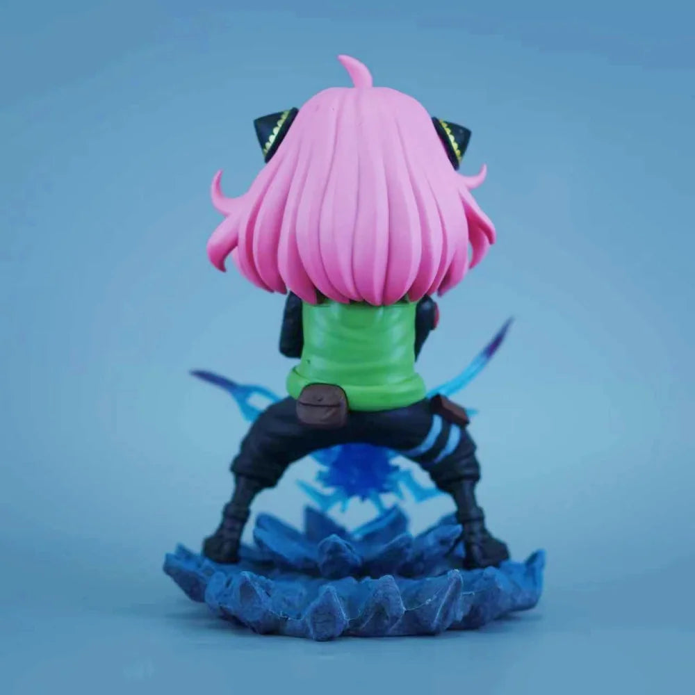 19cm Anime NARUTO Hatake Kakashi PVC Action Figure Anya Forger Cosplay Statue Model Toy Gift