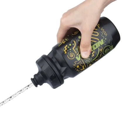 Viaron 550ml Leak-Proof Bicycle Water Bottle for Road Cycling Sports Fitness Running and Riding with Bike Cage