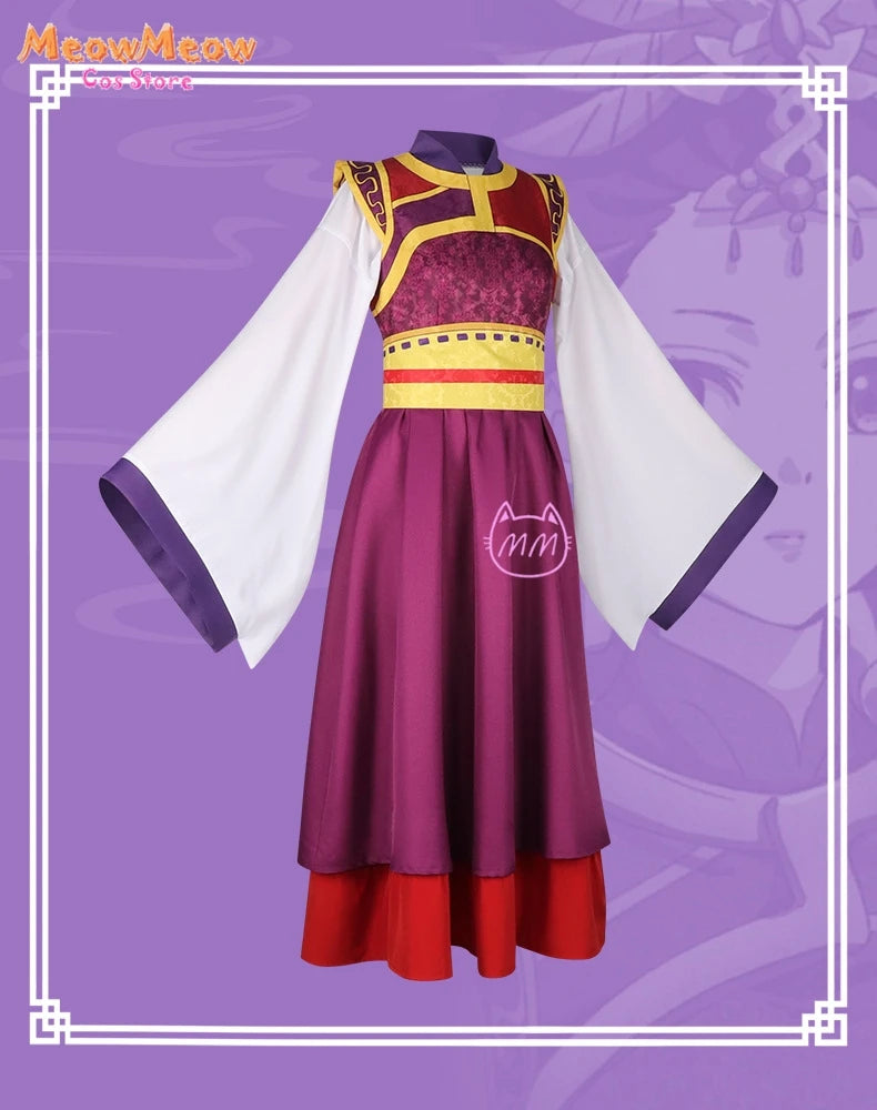 The Apothecary Diaries Cui Cosplay Set Polyester Hanfu Dress