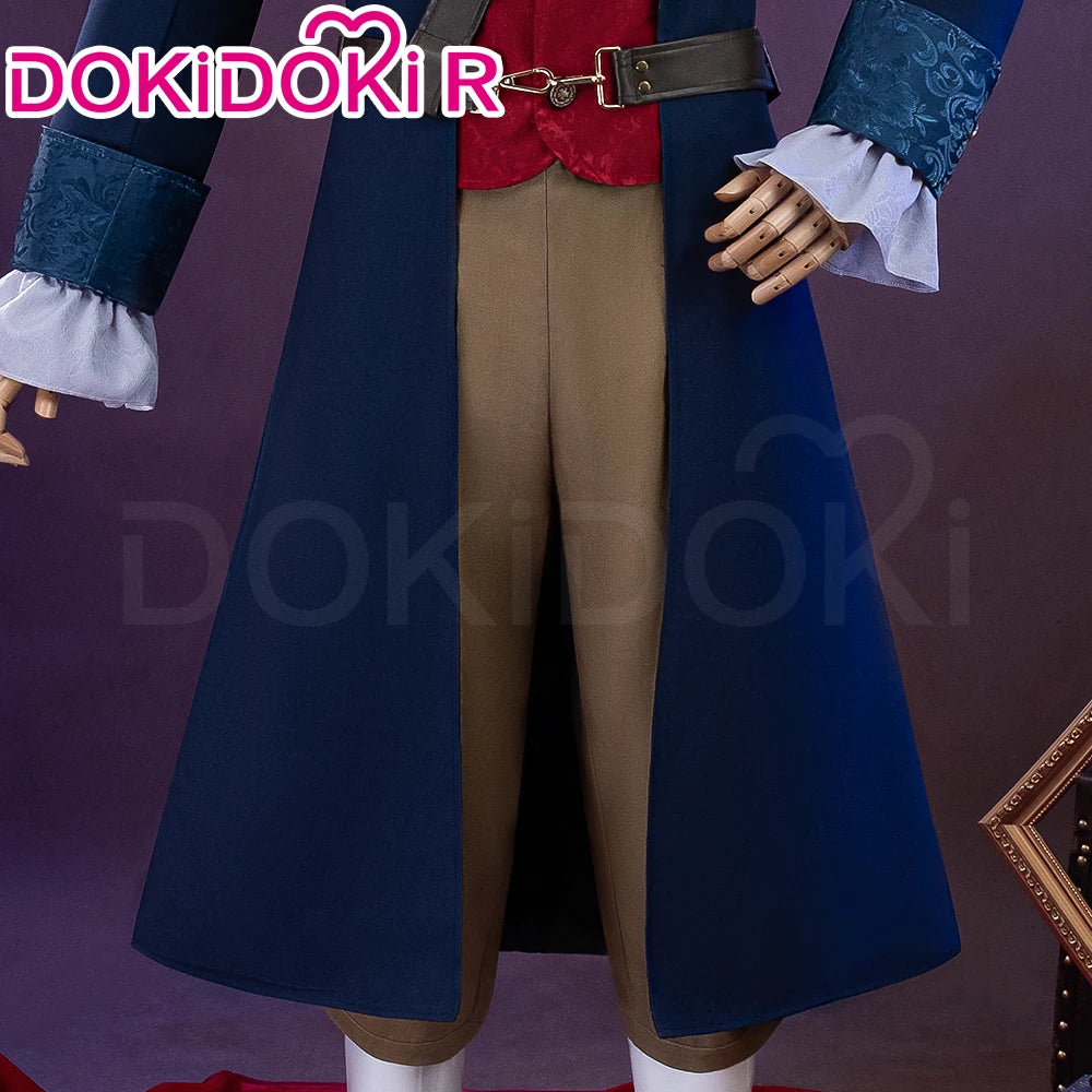 P Cosplay Costume Game Cosplay【S-2XL】DokiDoki-R Men Game Costume Medieval Suit P Cosplay Plus Size