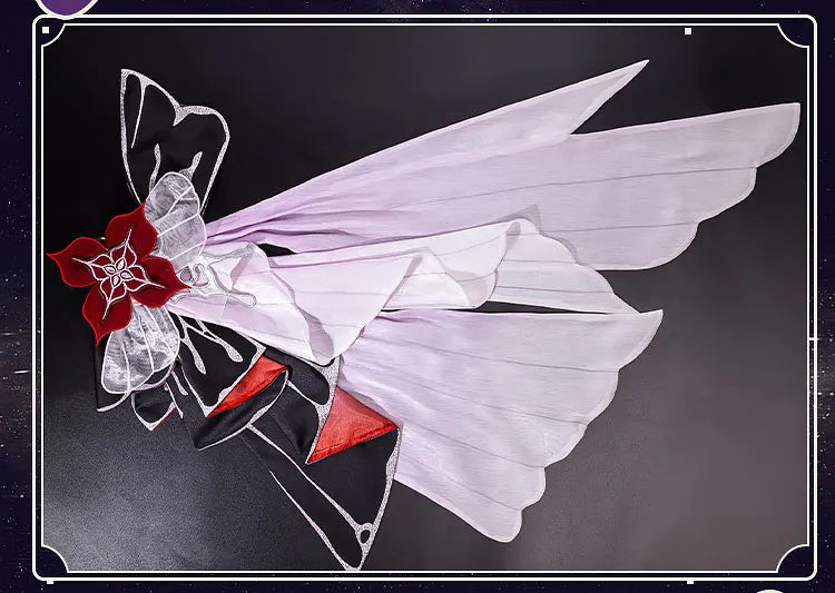Honkai Star Rail Evernight March 7th Cosplay Costume Dress Headwear Mysterious Foreign Guest Halloween Party for Women iCoser
